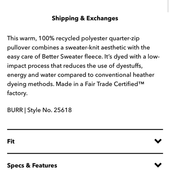 Patagonia Women's Better Sweater 1/4 Zip Fleece Long Sleeve Burnished Red Small - Picture 12 of 13